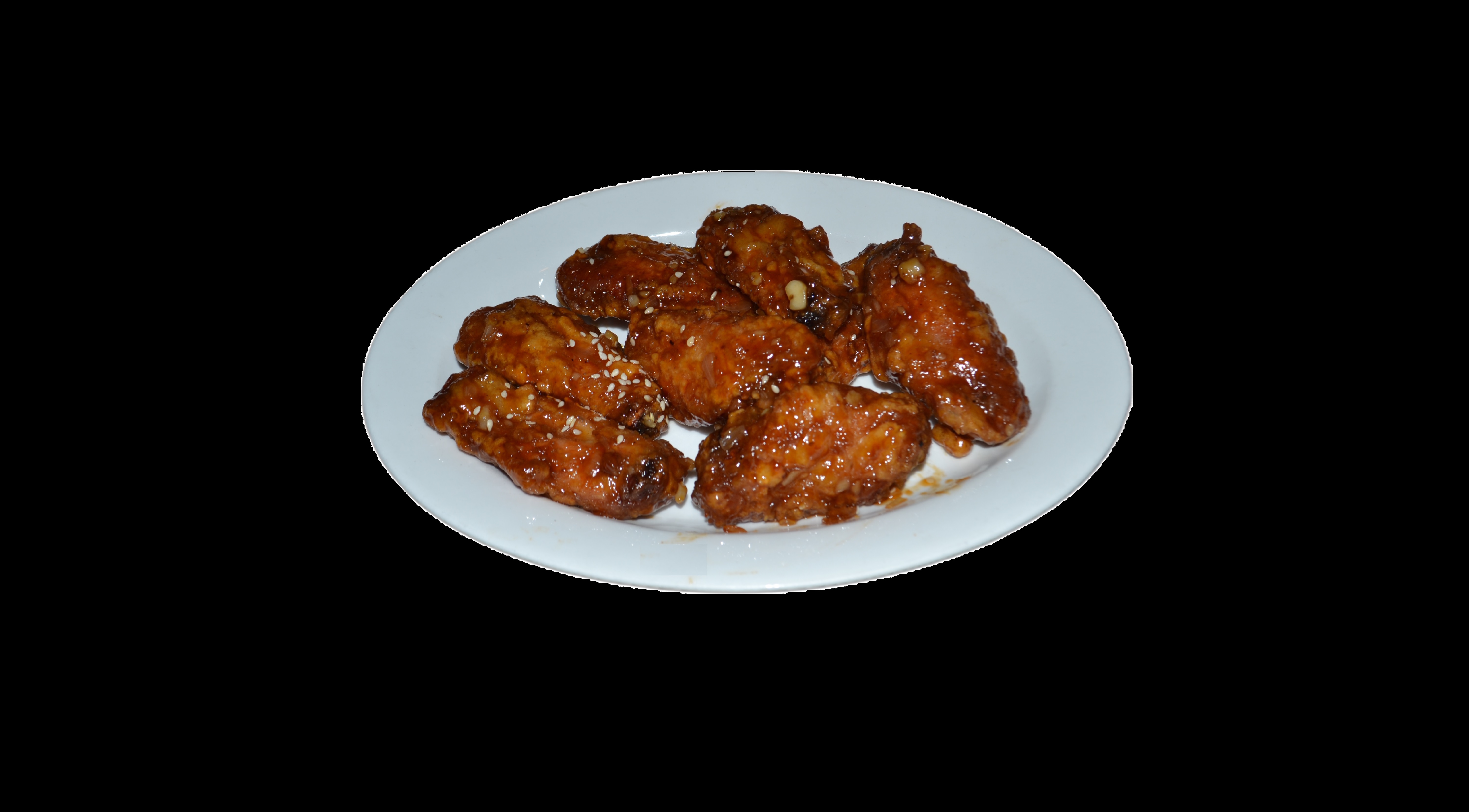 Honey Glazed Chicken wings (8 Pieces)